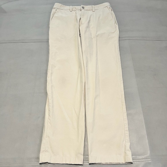 Lululemon ABC Men 31X32 Slim Warpstreme Golf Casual Stretch Pant Khaki LM5ADAS - Picture 1 of 11
